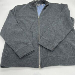 Tulliano full zip Wool Blend Sweater jacket men’s medium Gray